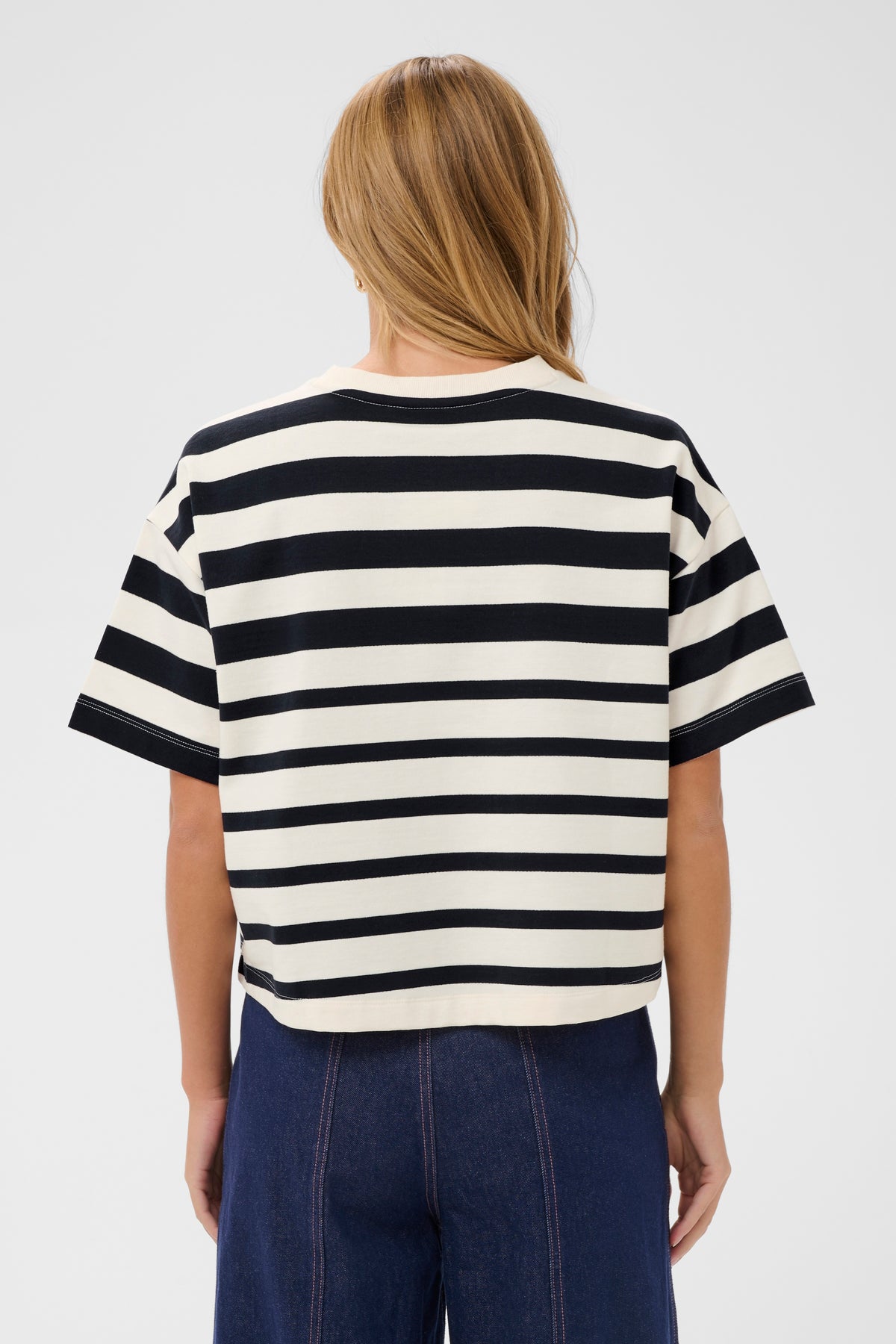 Philene T-shirt | Nightsky Stripe
