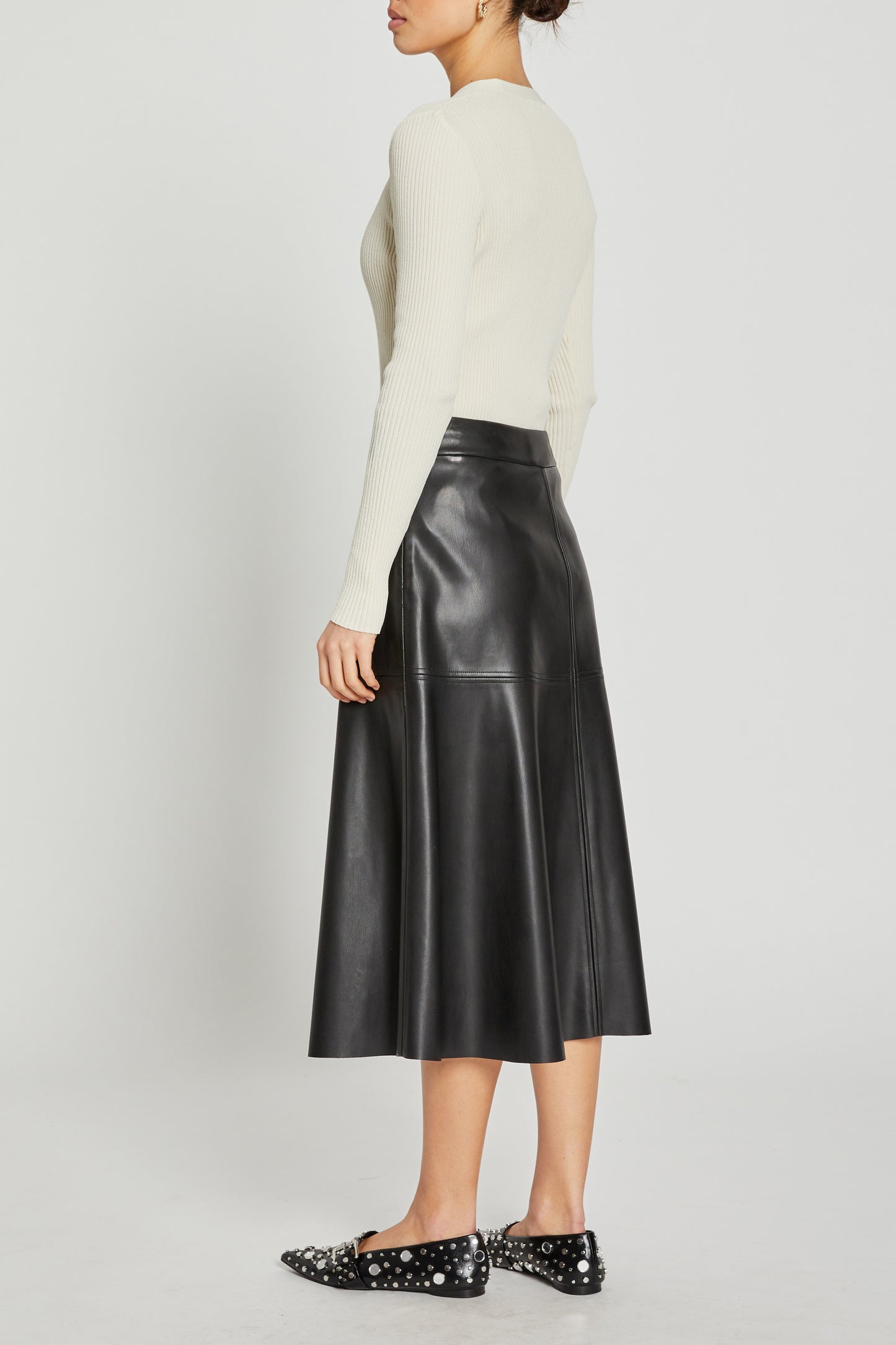 Vegan Imma Skirt | Black