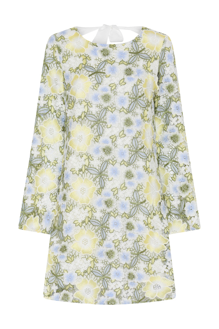 Yvonne Lucille Dress | Multi Flower