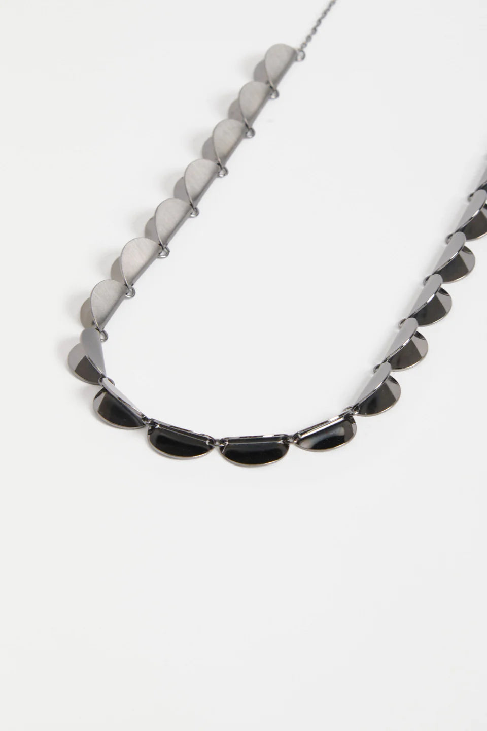 Fossen Necklace | Gunmetal