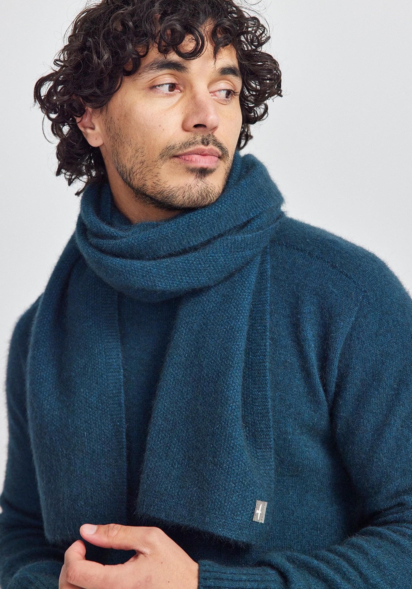 Moss Scarf | Deep Teal