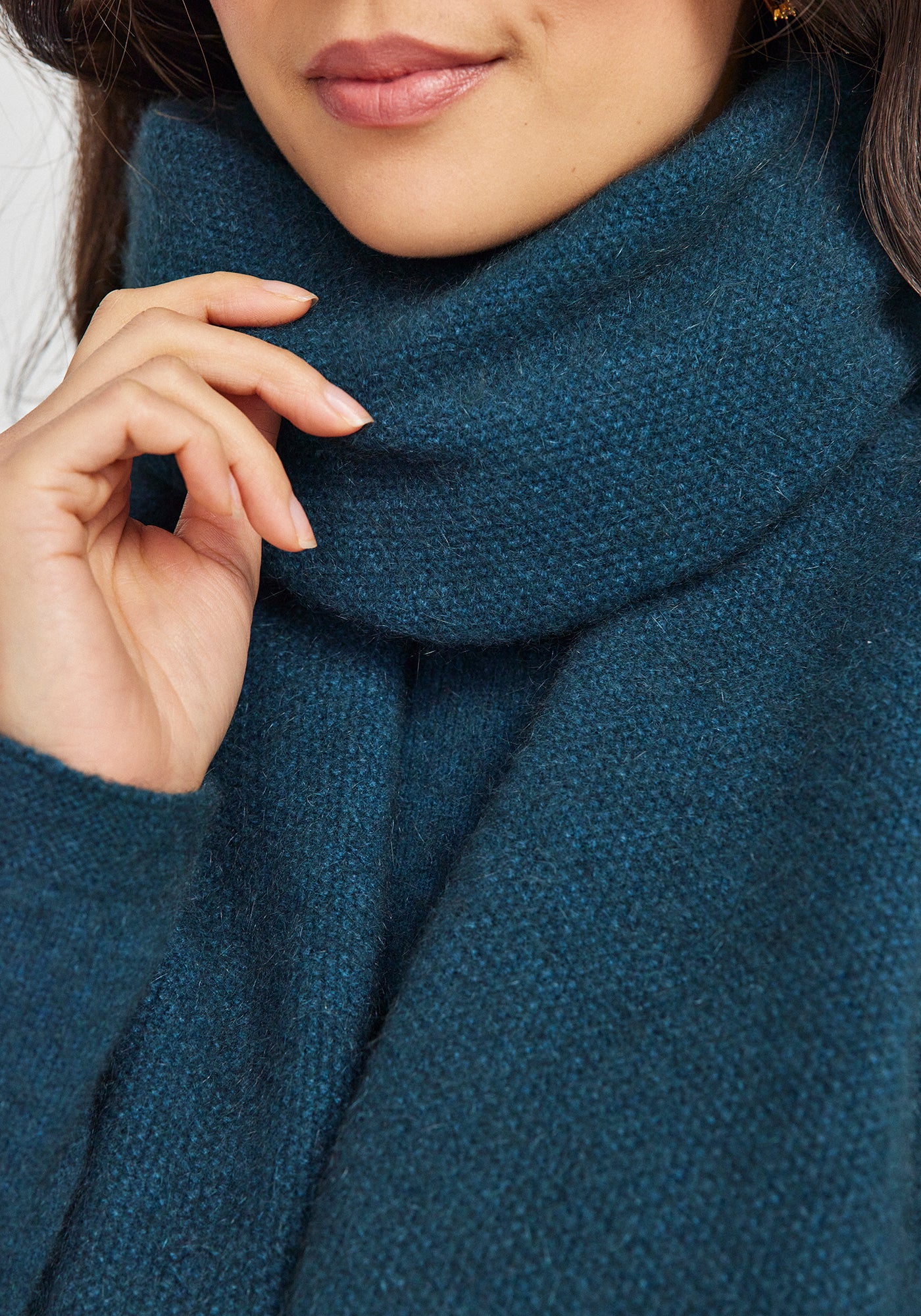 Moss Scarf | Deep Teal