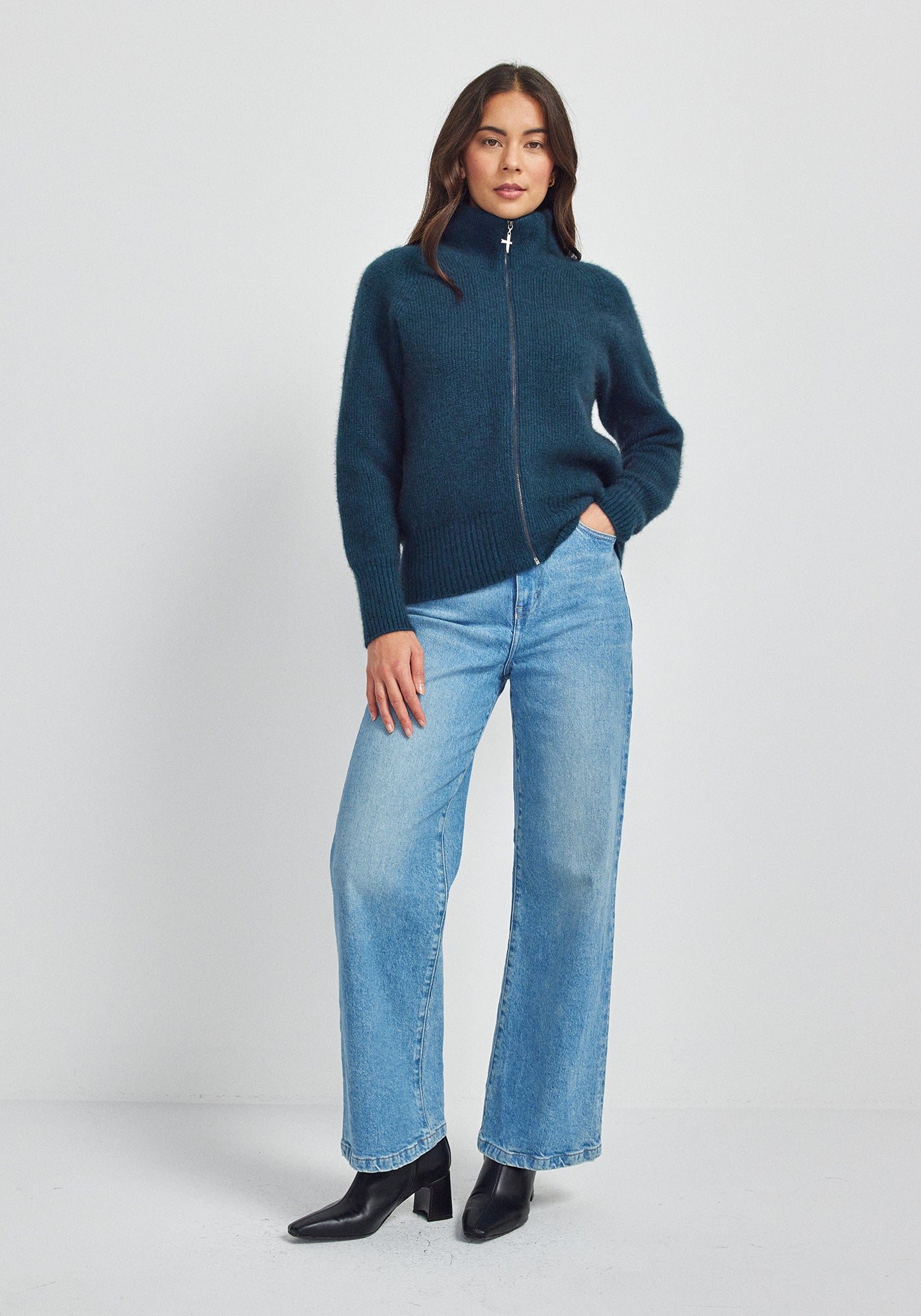 Eira Jacket | Deep Teal