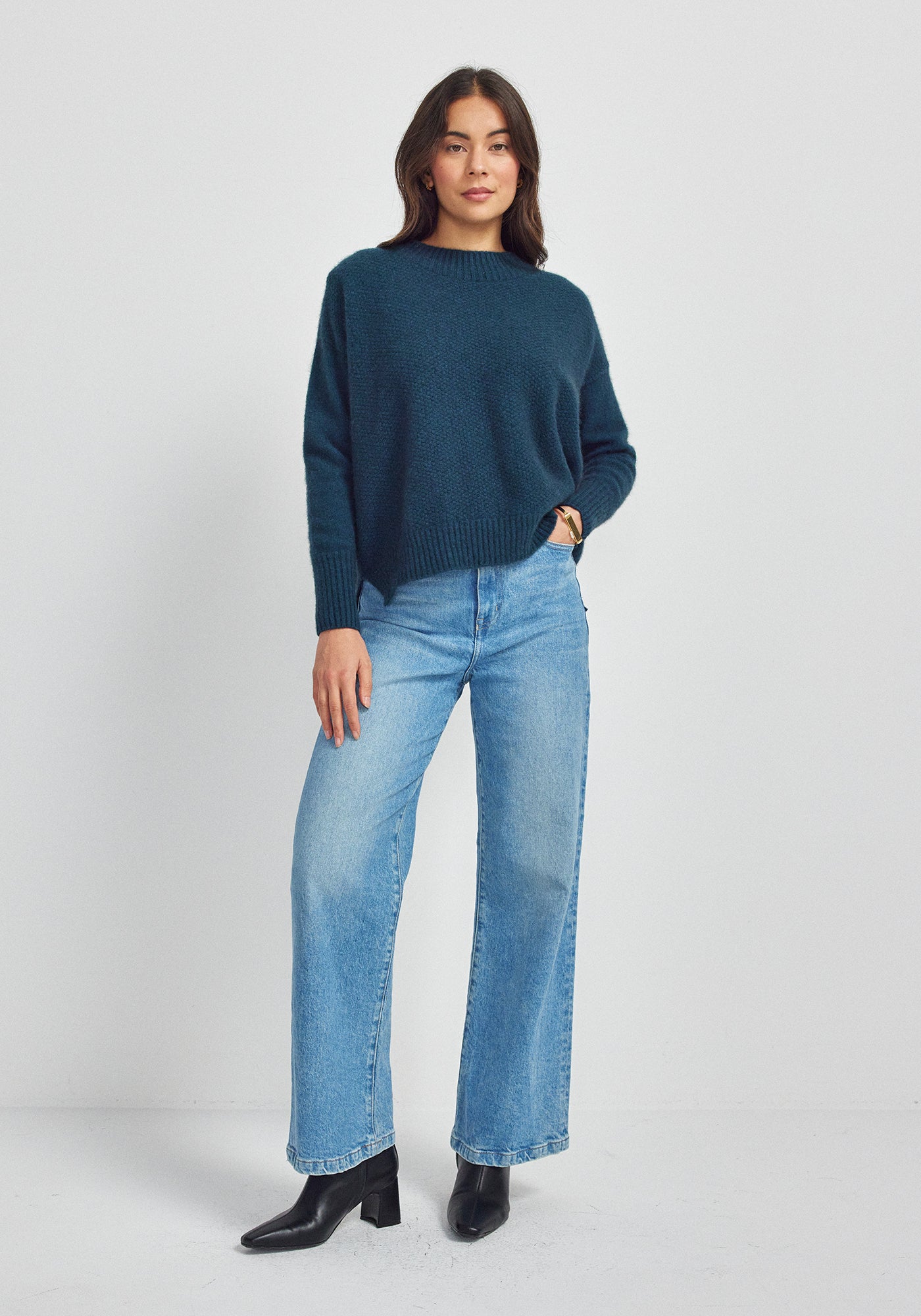 Sofia Sweater | Deep Teal