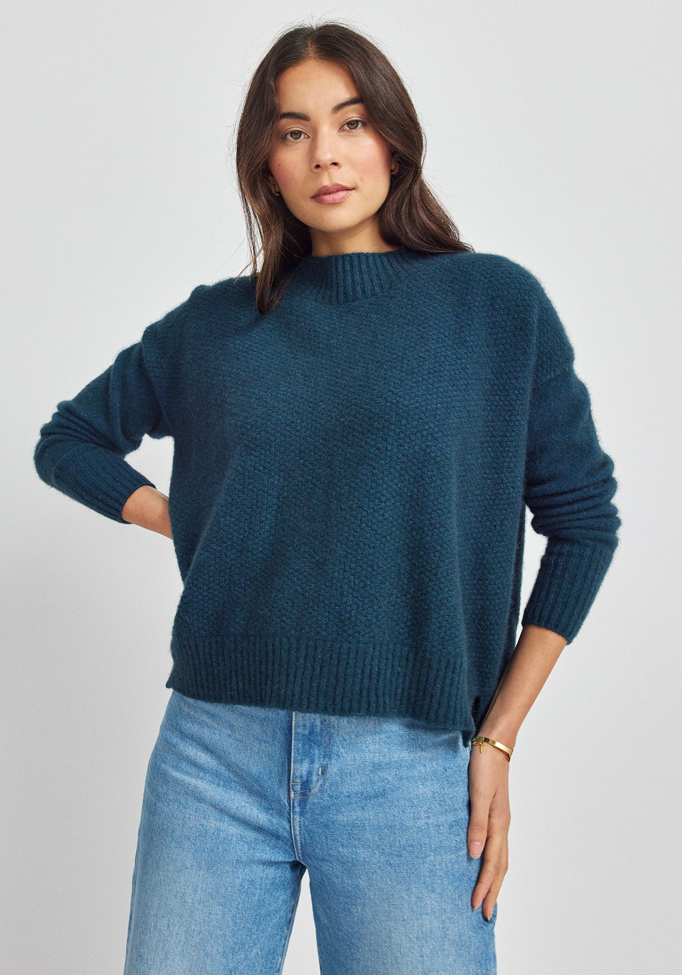 Sofia Sweater | Deep Teal