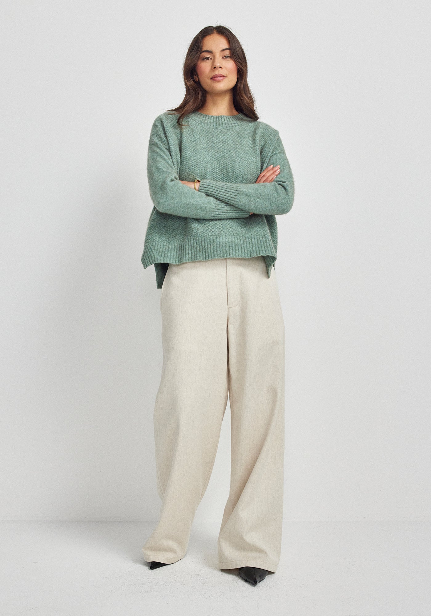 Sofia Sweater | Eggshell