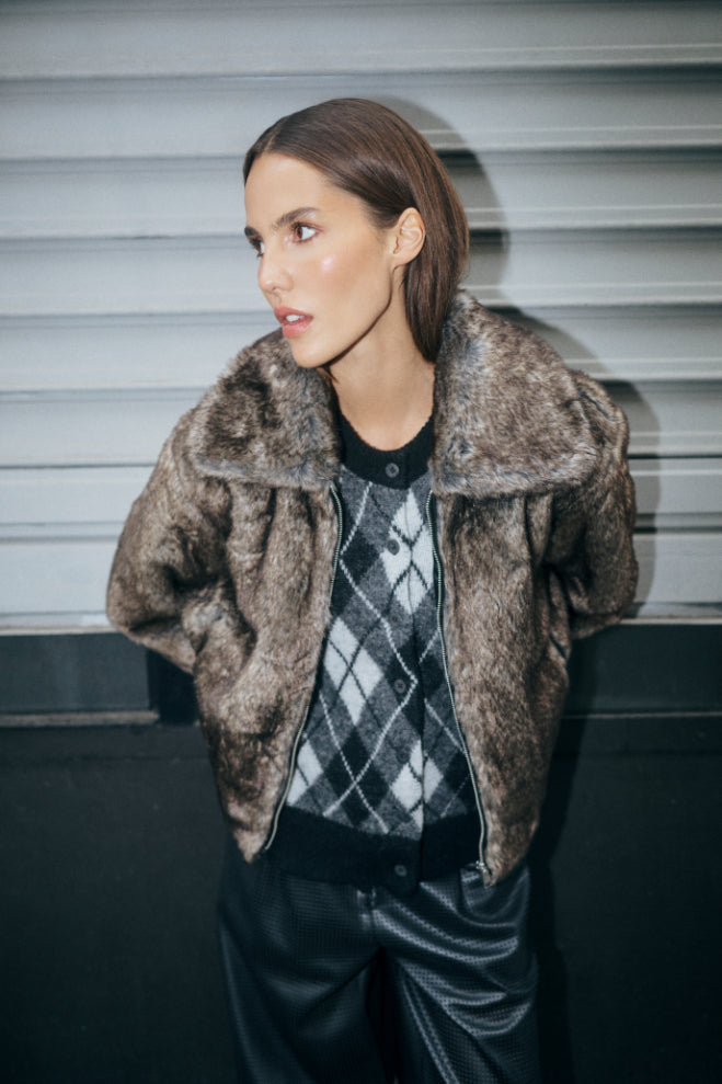 KBCarol Fur Jacket | Falcon