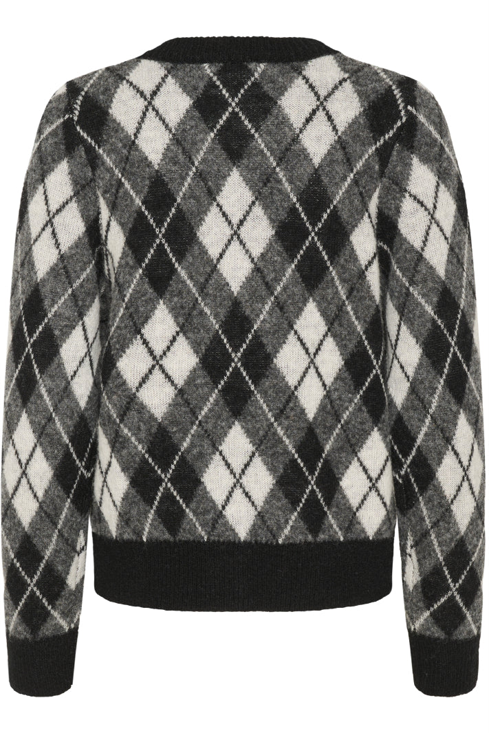 KBConstantine Cardigan | Black Harlequin