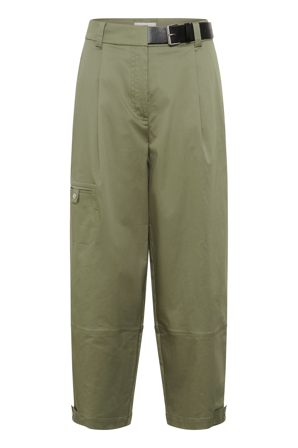 Egina Pants | Deep Lichen Green