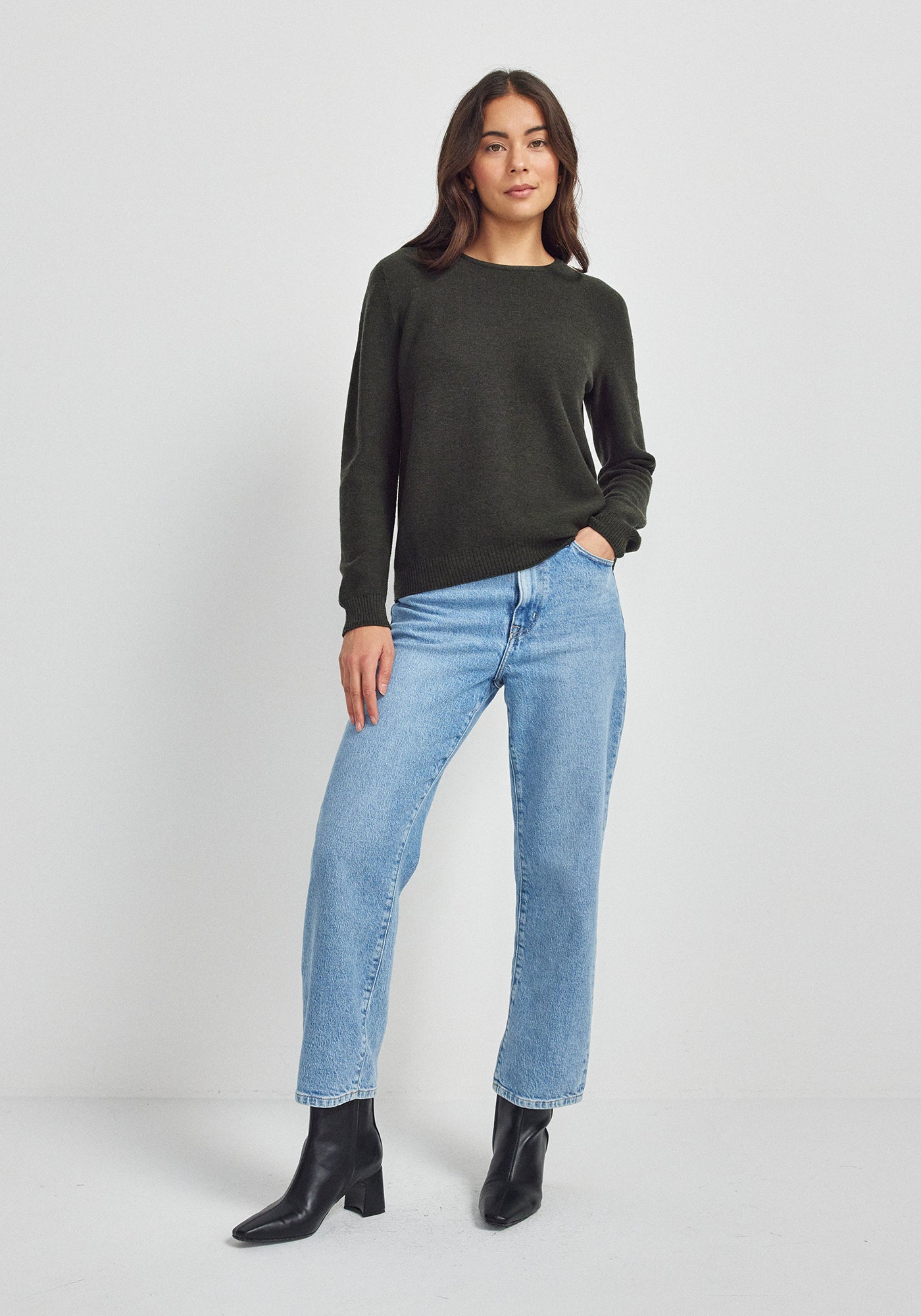 Stitch Sweater | Forest