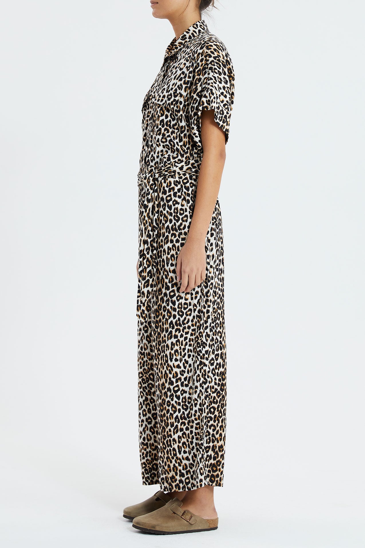 LOLLYS LAUNDRY Mathilde Jumpsuit | Leopard Print