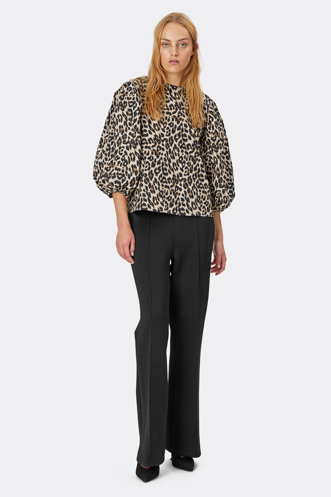 LOLLYS LAUNDRY Bergen Blouse | Leopard