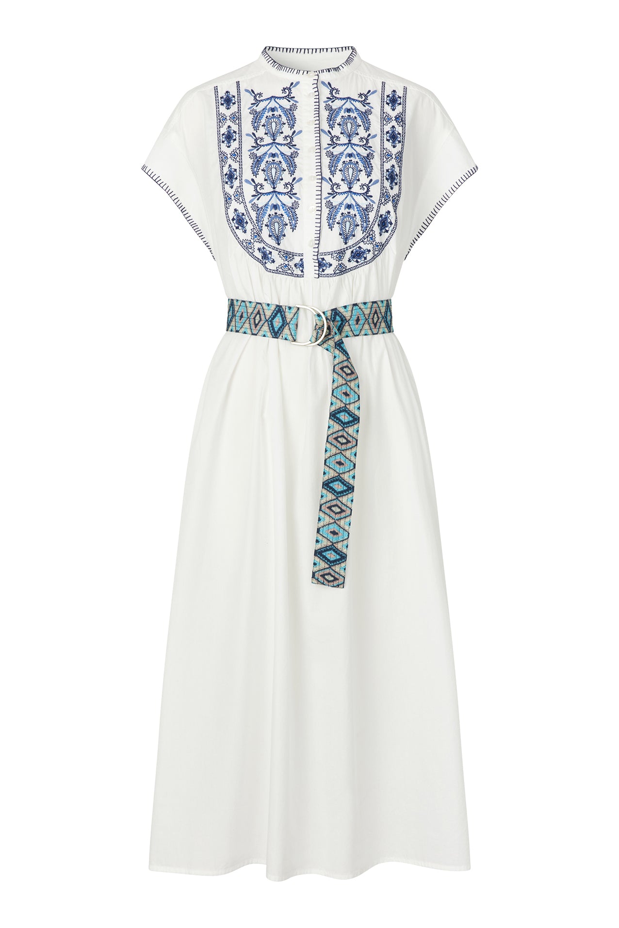 LOLLYS LAUNDRY Pinja Maxi Dress | White