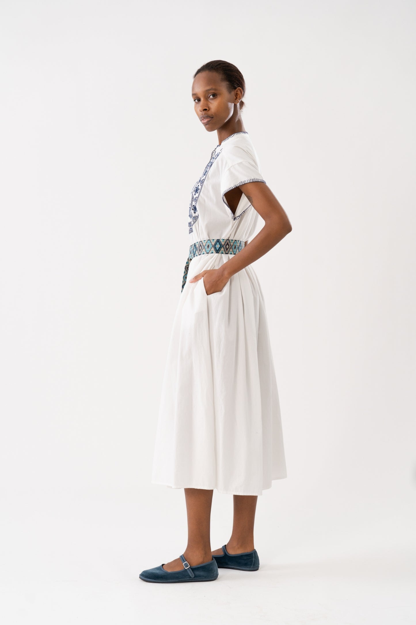 LOLLYS LAUNDRY Pinja Maxi Dress | White