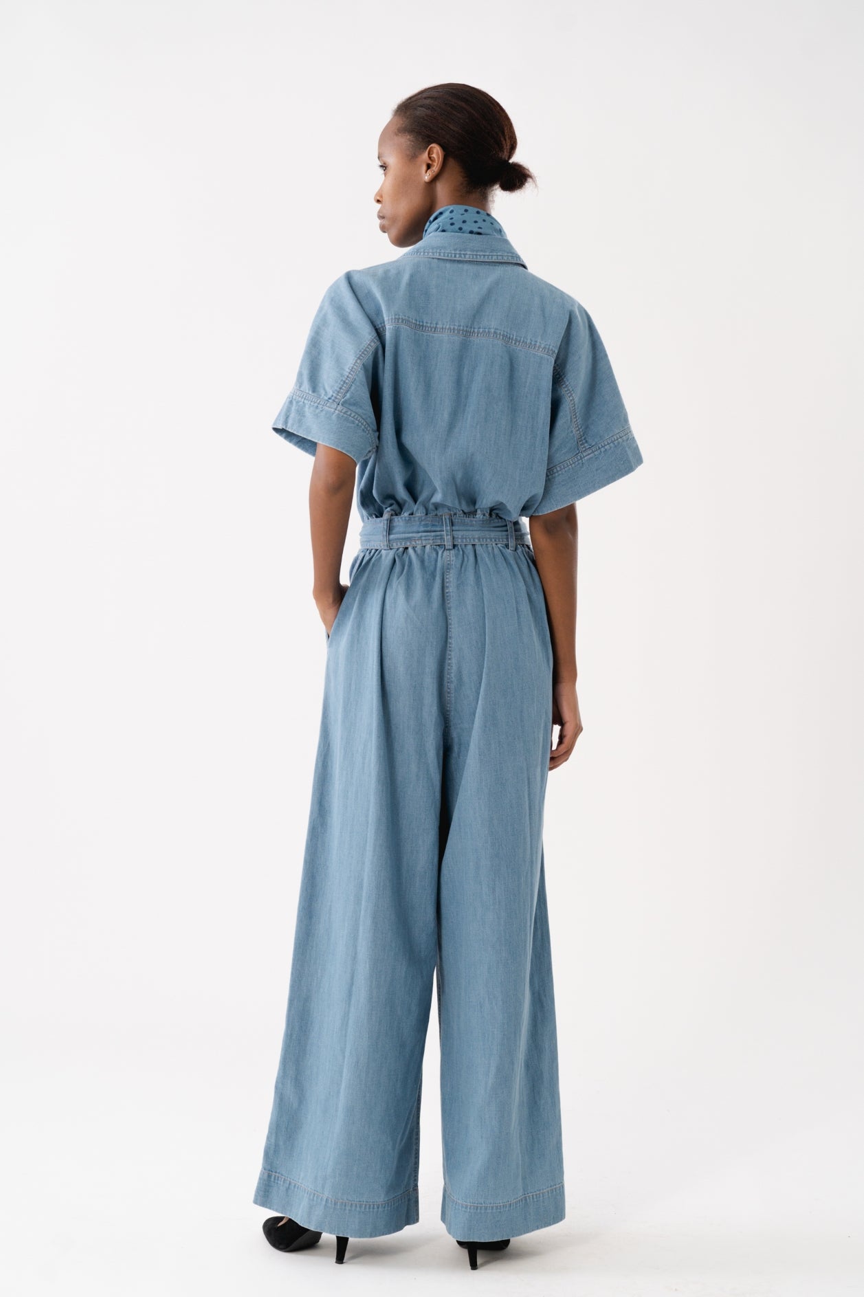 LOLLYS LAUNDRY Mathilde Jumpsuit | Light Blue