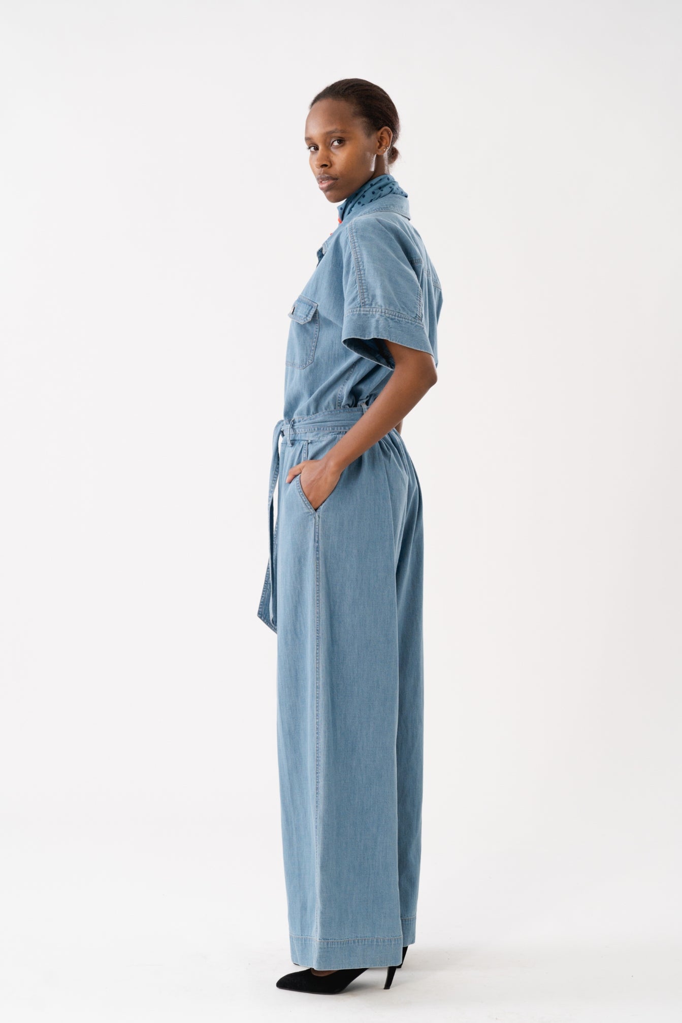 LOLLYS LAUNDRY Mathilde Jumpsuit | Light Blue