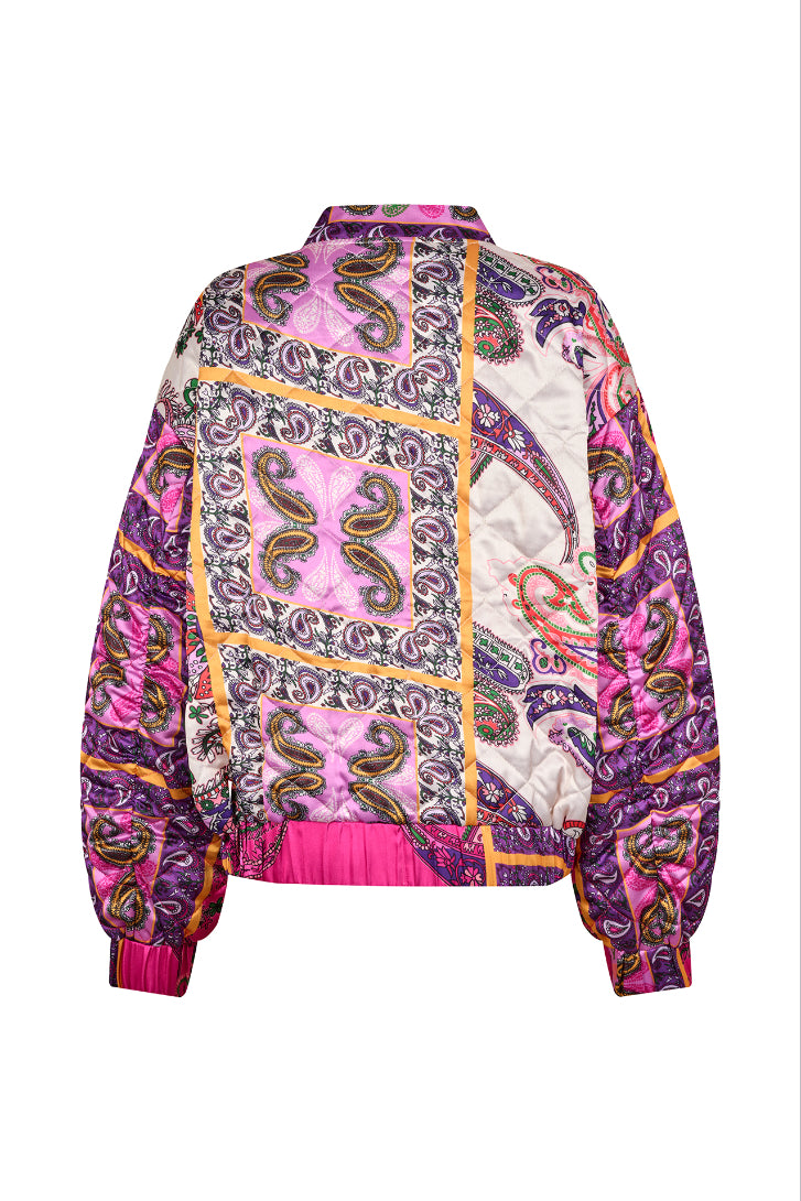 LOLLYS LAUNDRY Monterey Bomber Jacket | Multi Coloured