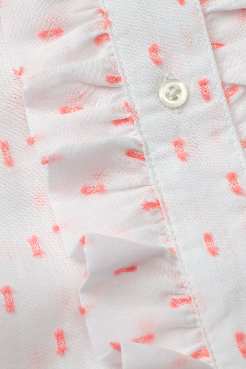 LOLLYS LAUNDRY Perth Shirt | Neon Peach