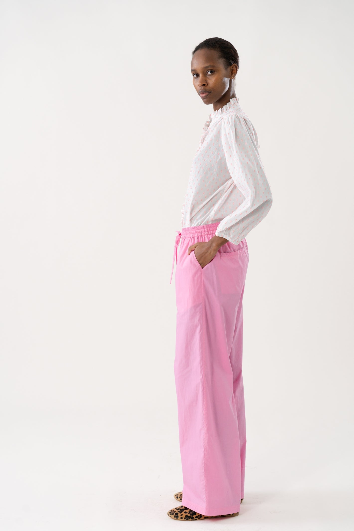 LOLLYS LAUNDRY Perth Shirt | Neon Peach