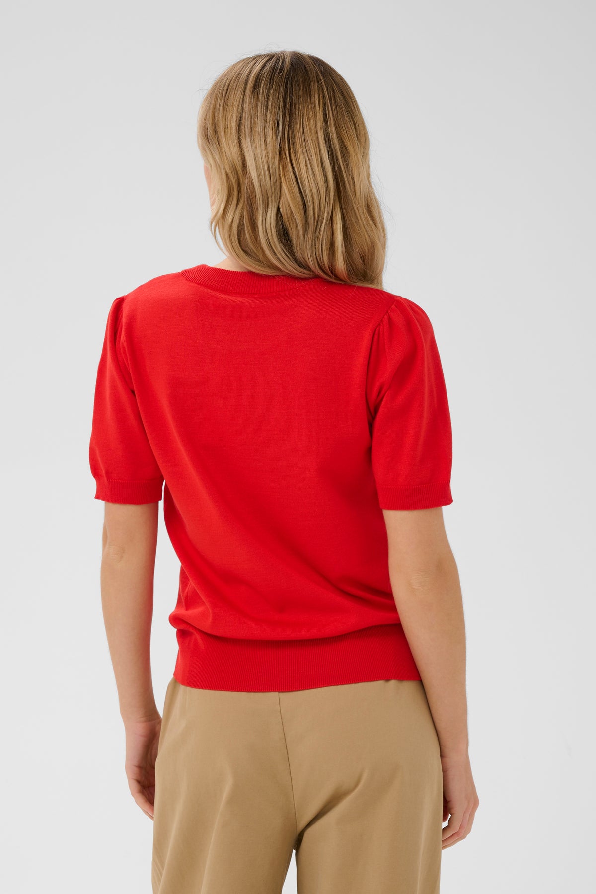 Mila Short Sleeve Pullover | Valiant Poppy