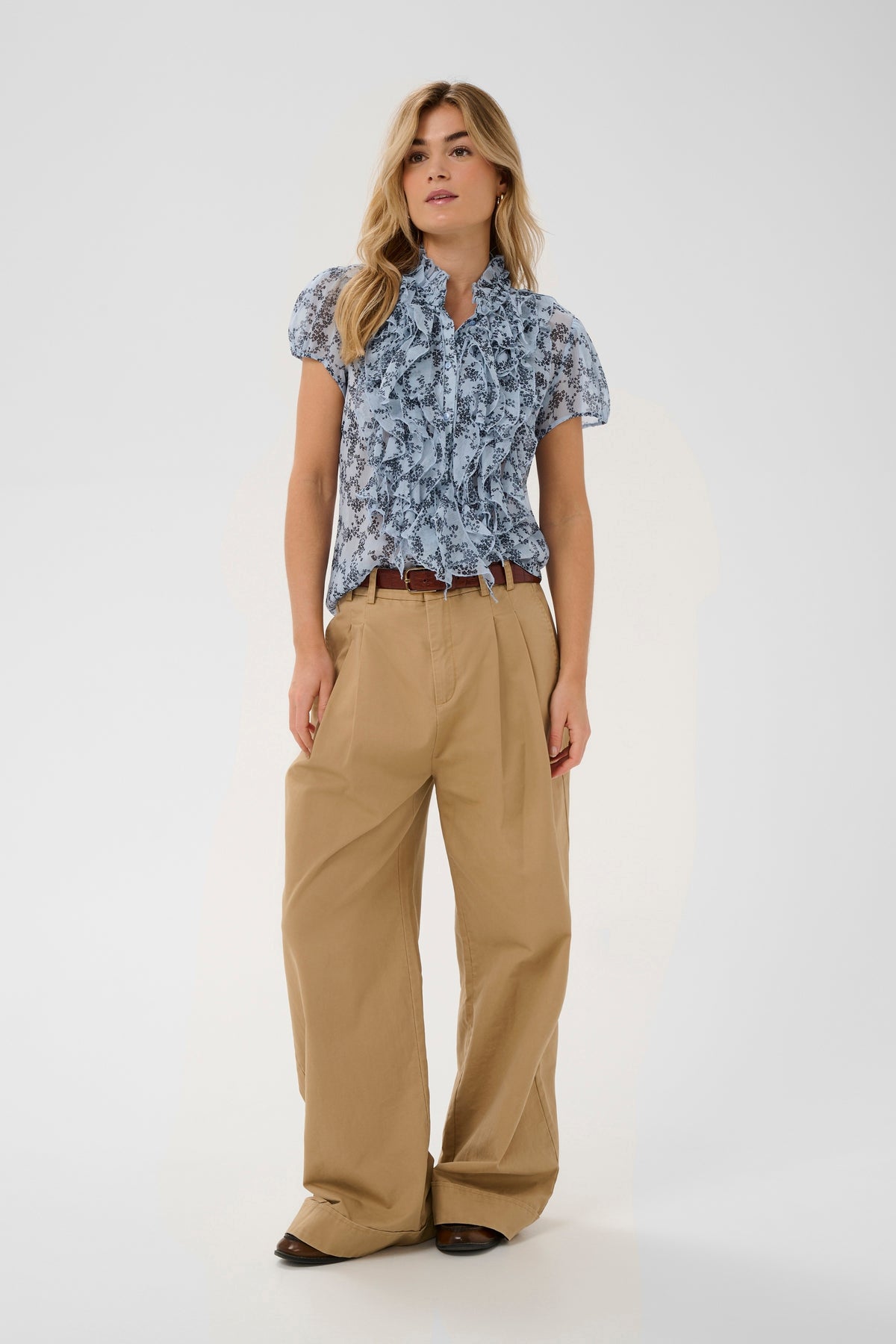 Lilja Short Sleeve Shirt | Skyway Eclipse