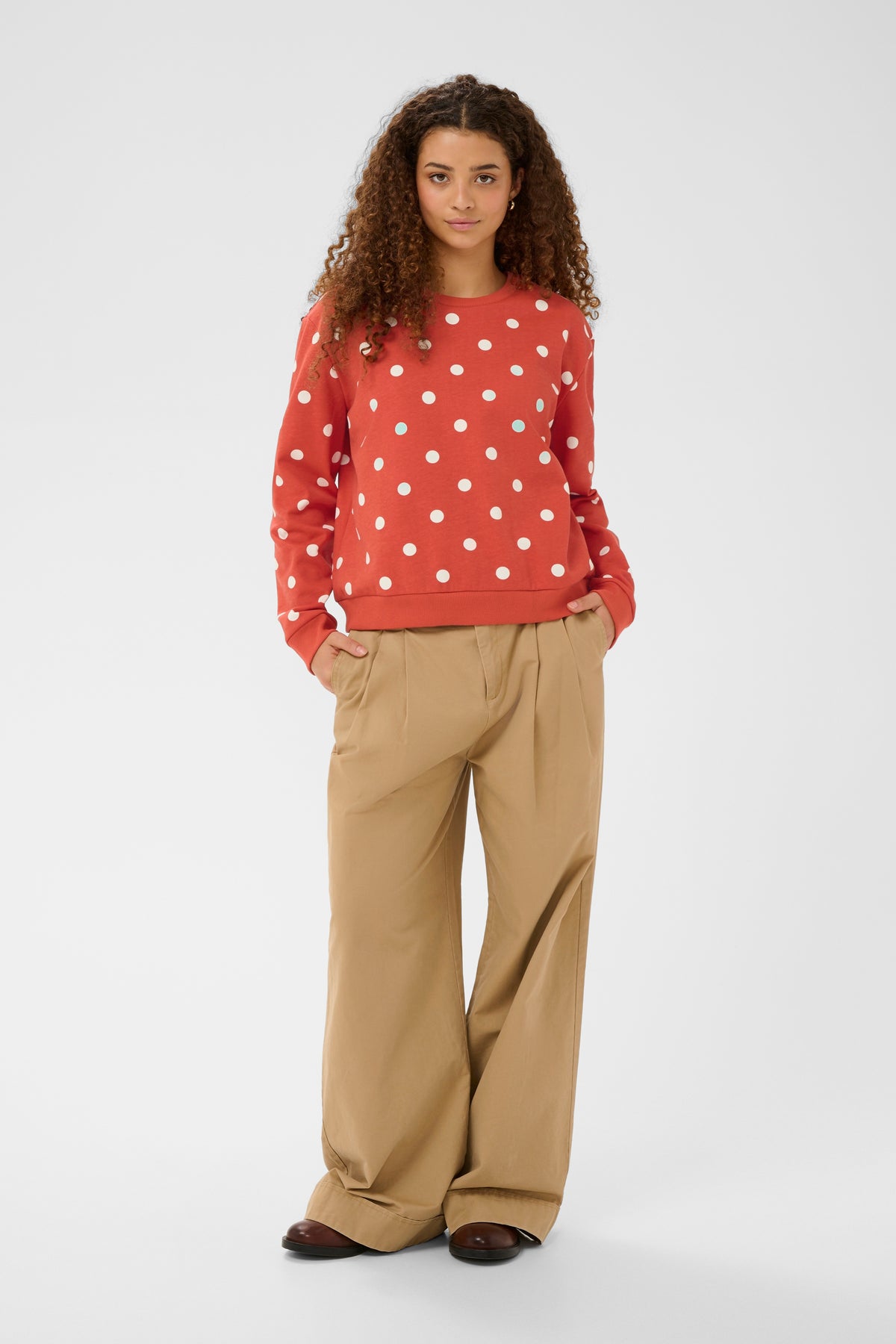 Zagna Sweat Pullover | Valiant Poppy