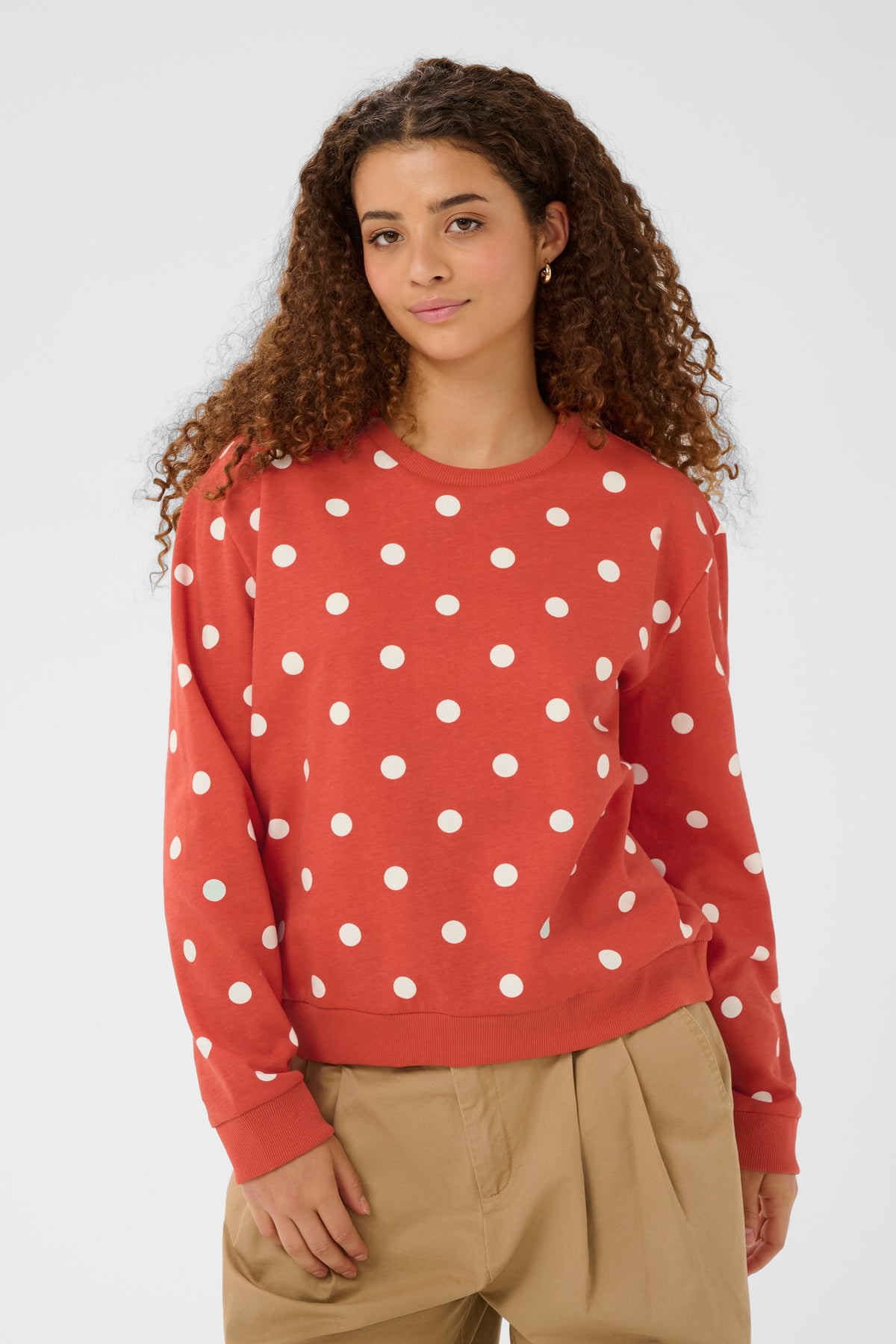 Zagna Sweat Pullover | Valiant Poppy