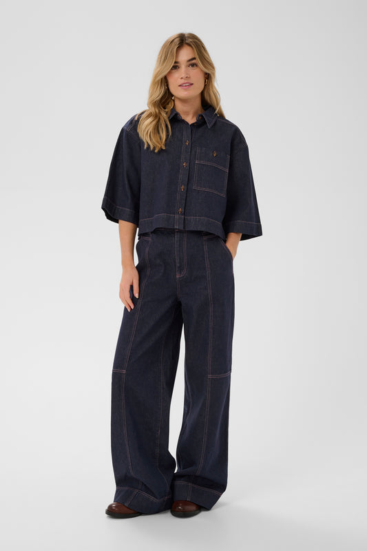 Posey Shirt | Blue Denim
