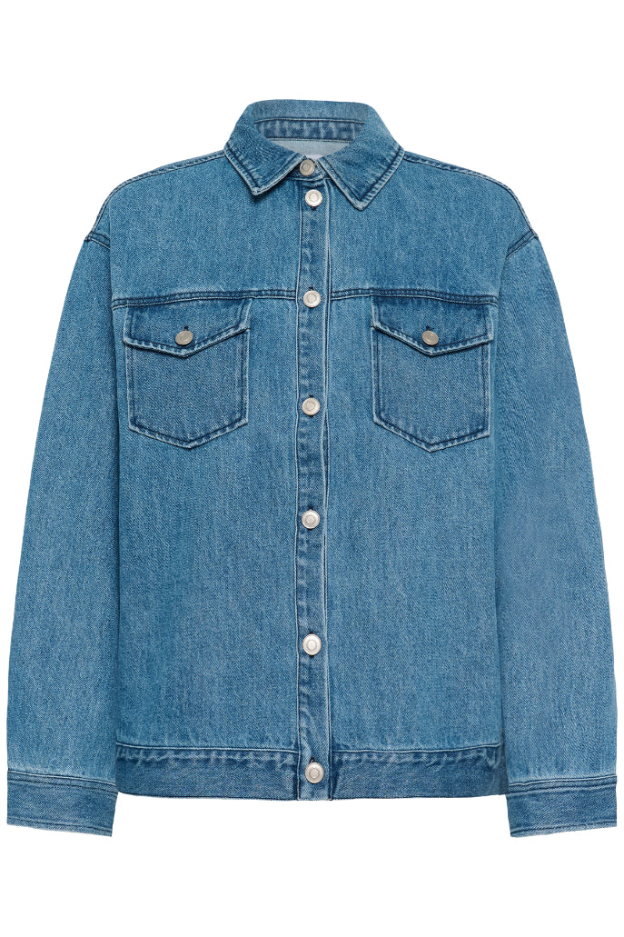 Pindre Jacket | Medium Blue Denim