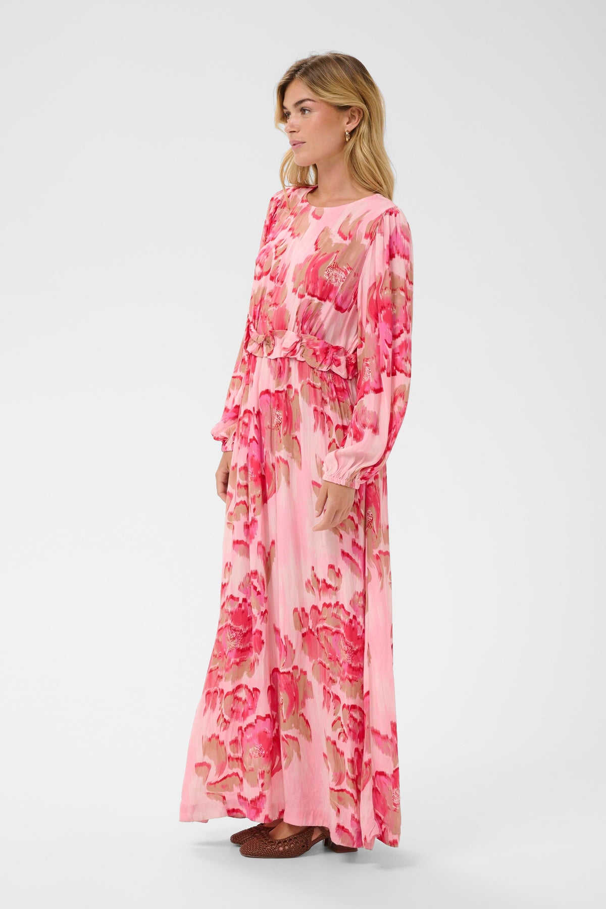 Pollyana Dress | Poppy Shaded Flower