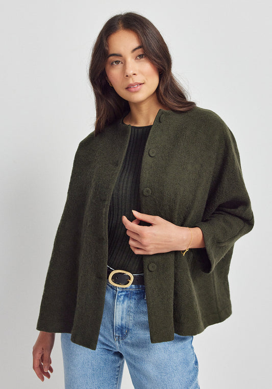 Elodie Jacket | Midnight Moss