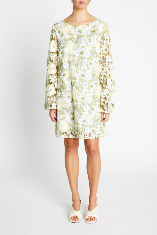 Yvonne Lucille Dress | Multi Flower