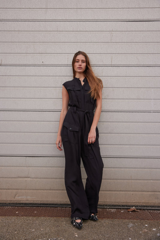 Camilla Tabia Jumpsuit | Black