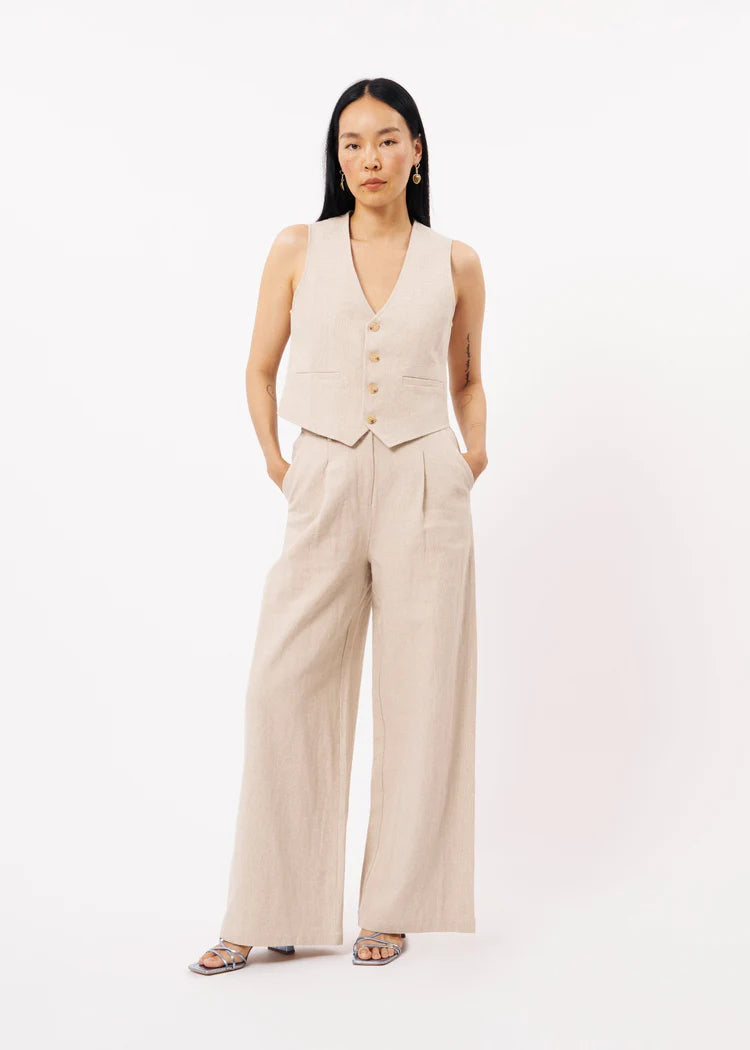 FRNCH Philo Pants | Beige