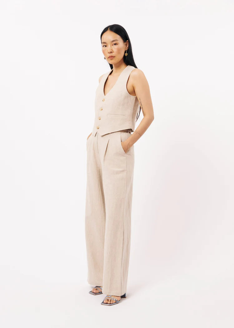 FRNCH Philo Pants | Beige