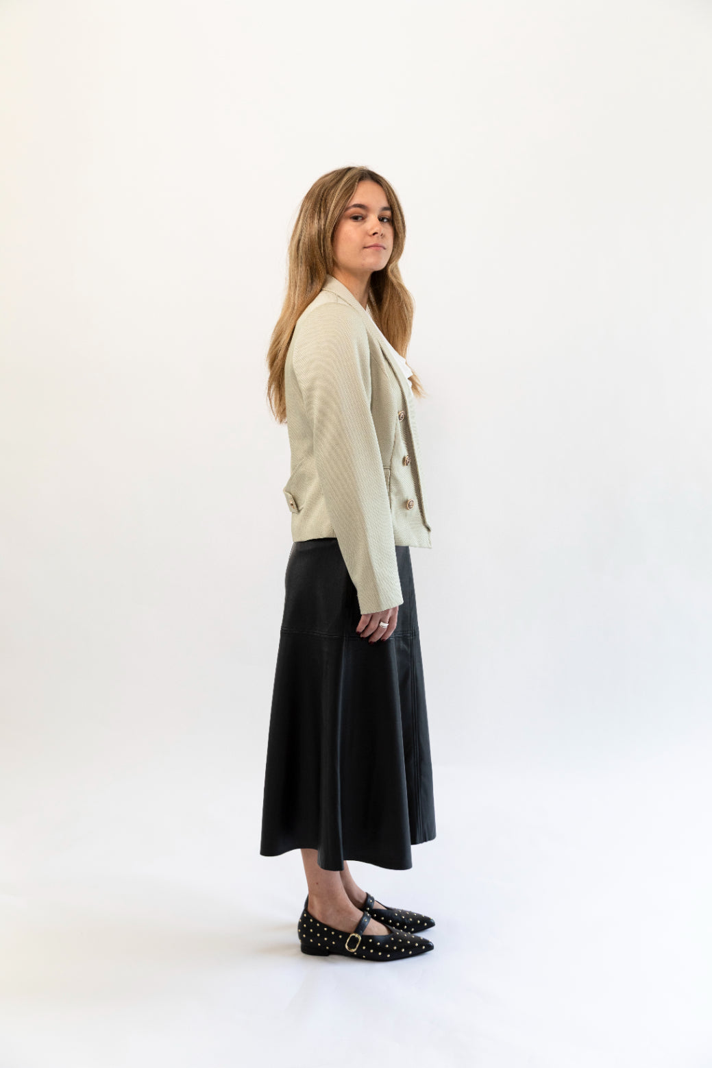 Calcarea Akari Blazer | Eucalyptus