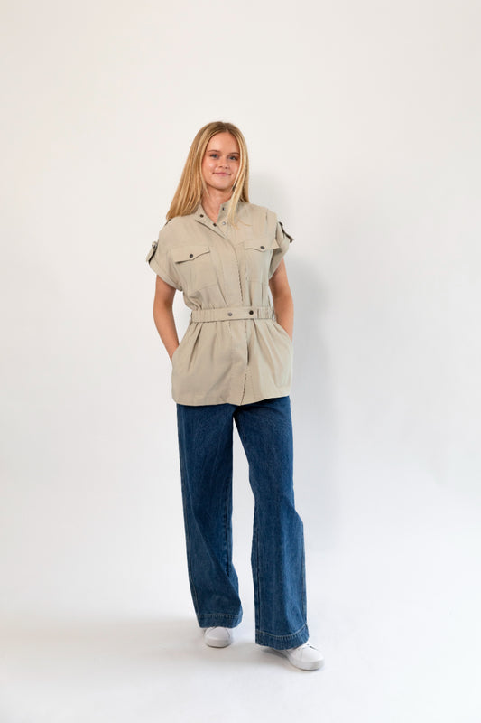 Glutinosa Zine Shirt | Eucalyptus
