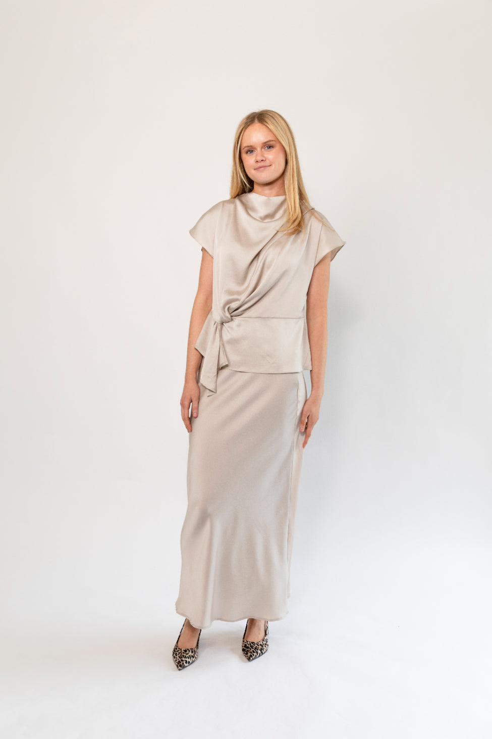 Acacia Joanelle Skirt | Silver Cloud