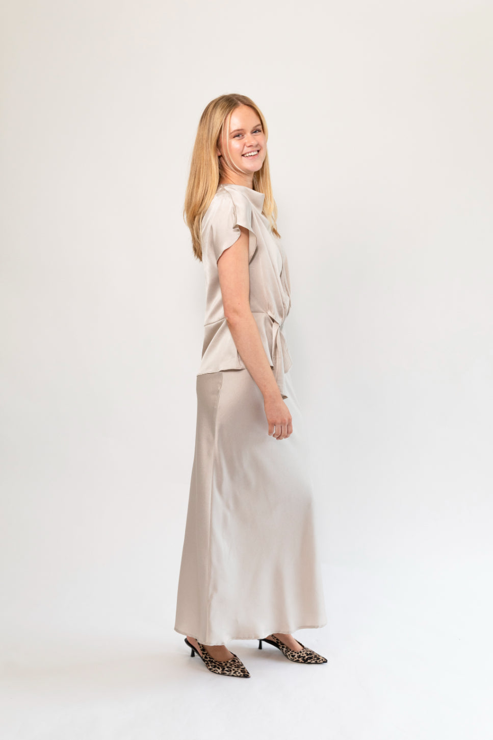 Acacia Joanelle Skirt | Silver Cloud