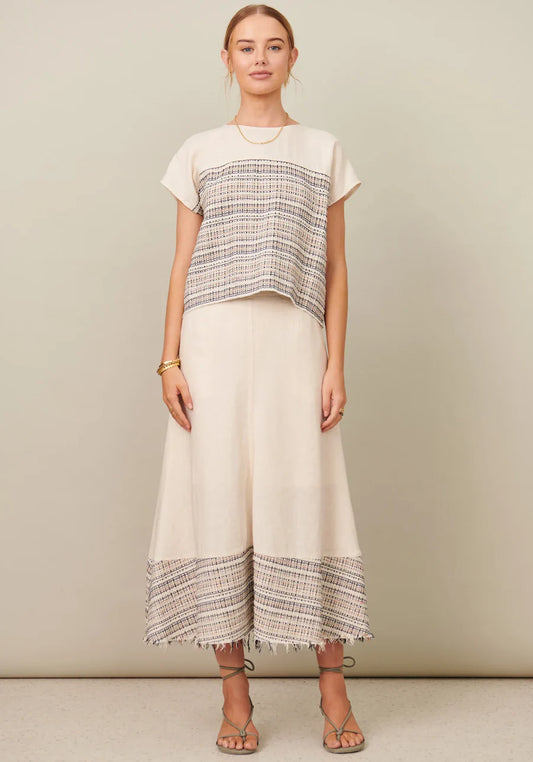 POL Aurora Skirt | Tweed