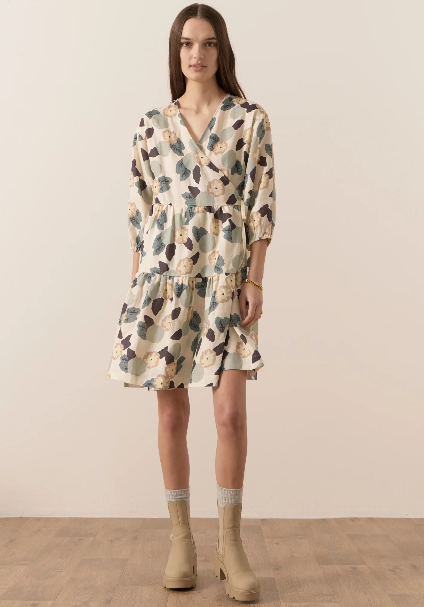 POL Gatsby Wrap Dress