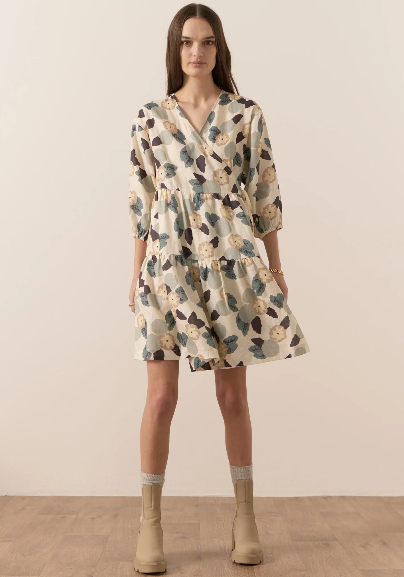 POL Gatsby Wrap Dress