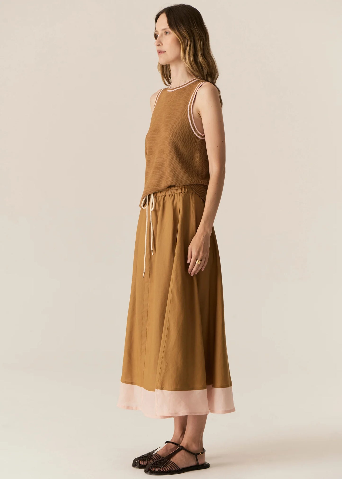 Tedd Tank | Ginger/Pink