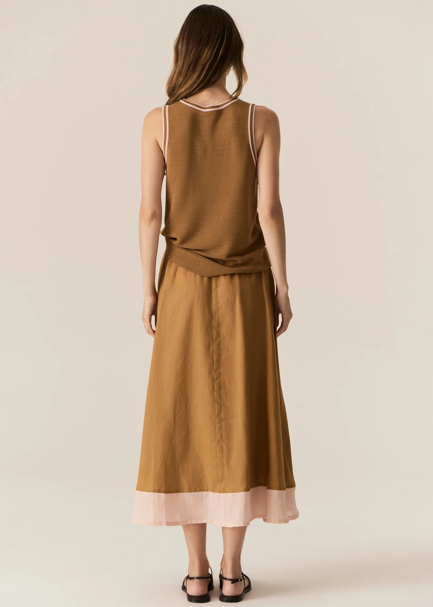 Tedd Tank | Ginger/Pink