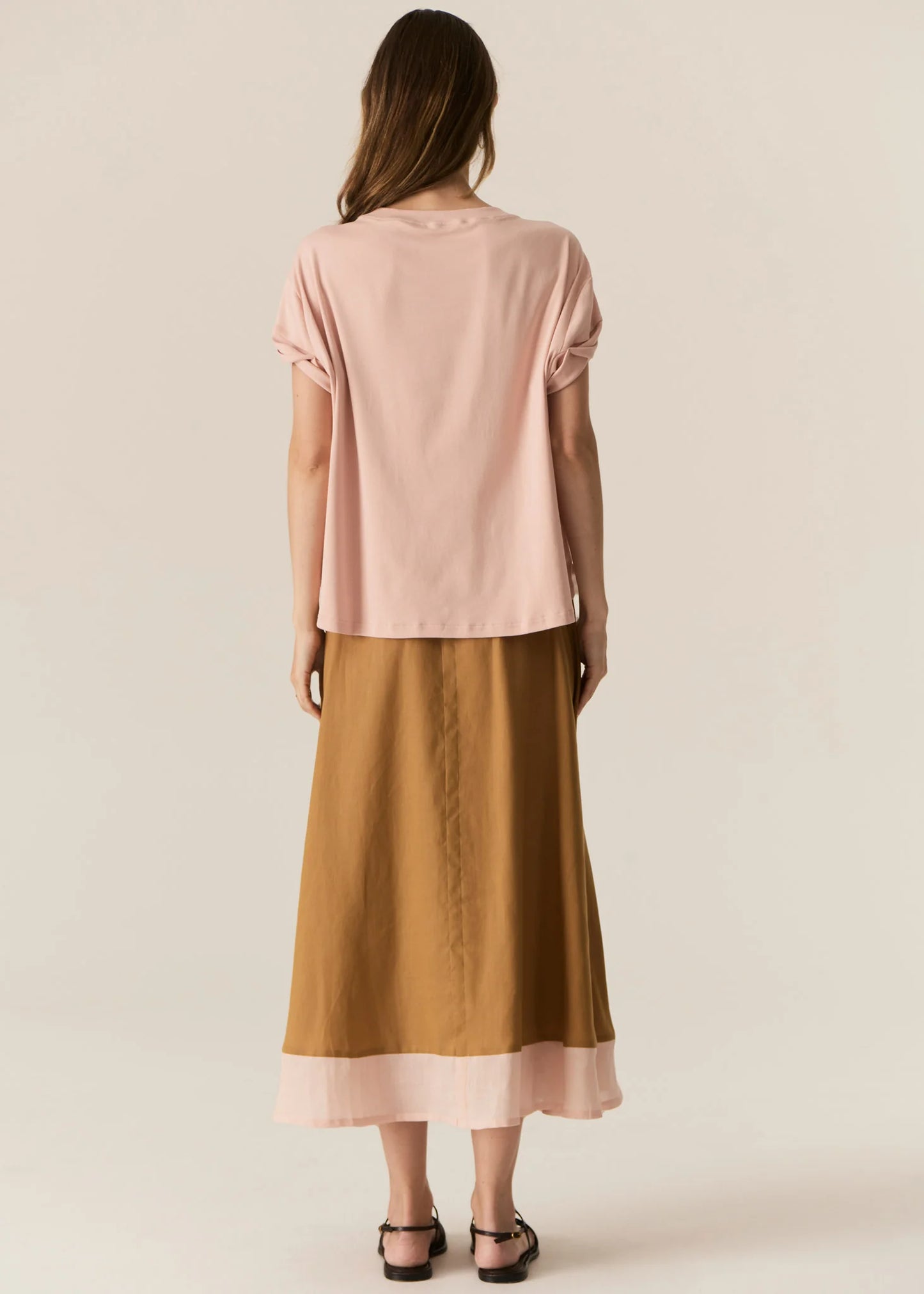 Zone Twist Tee | Blush