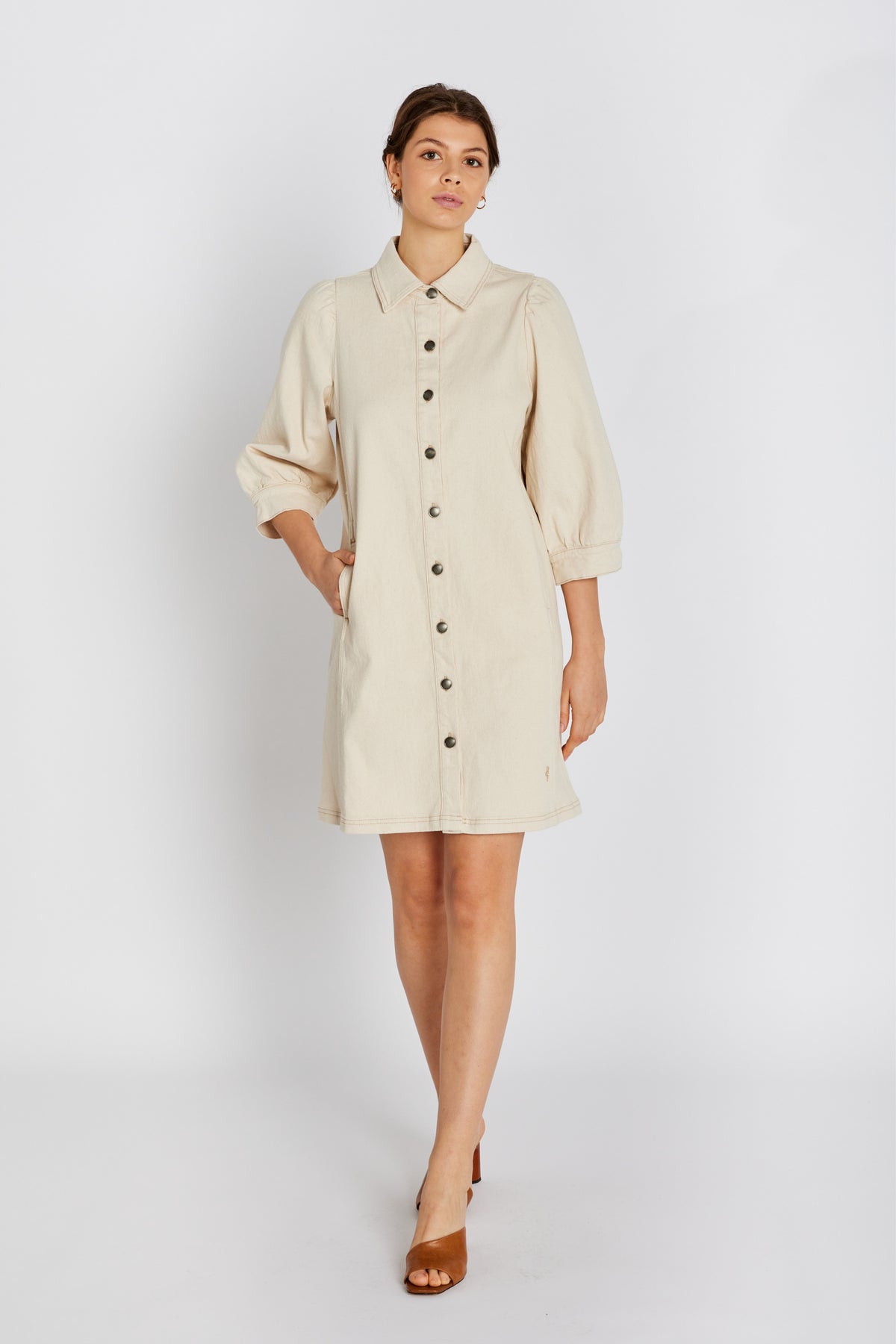 Odessa Dress | Sand