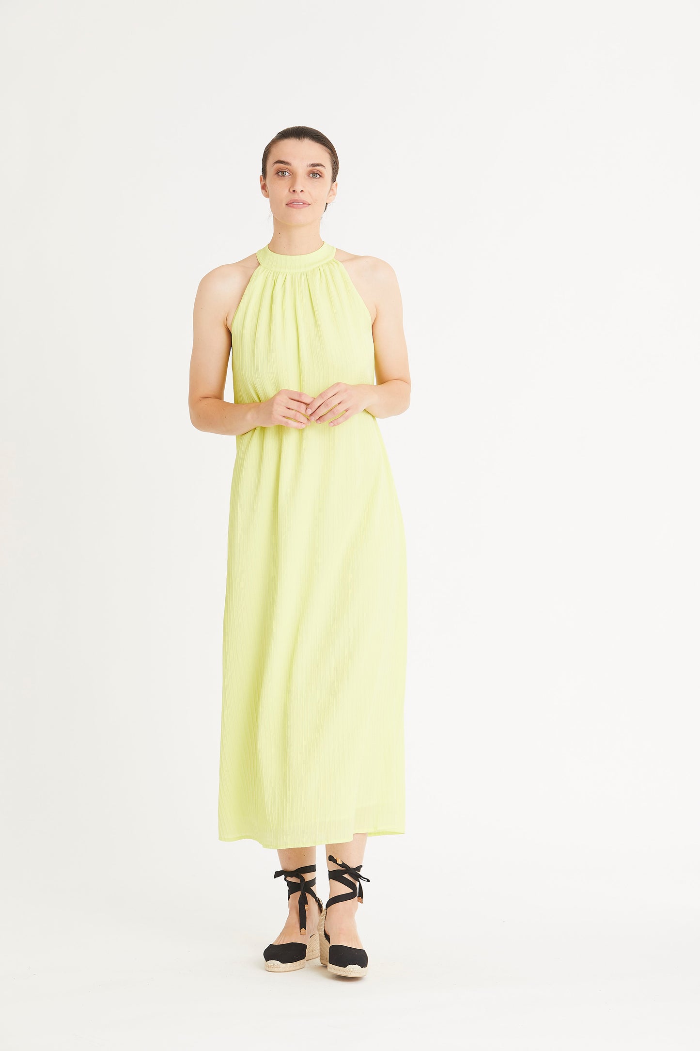 RUE DE FEMME Trille Dress | Bright Moss