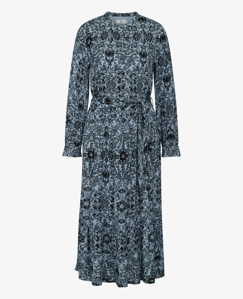 NOA NOA Louise Dress | Blue/Black