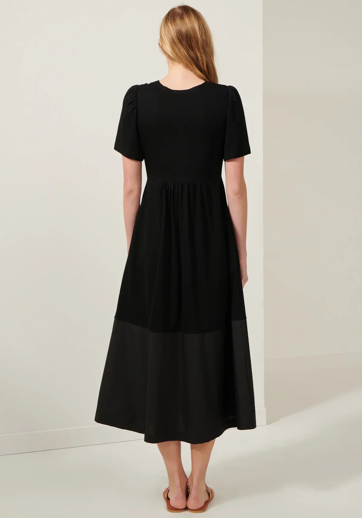 POL Epoque Tie Dress | Black