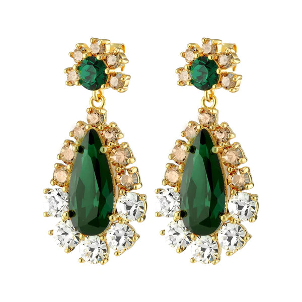 Dyrberg/Kern Lucia Earrings - Green